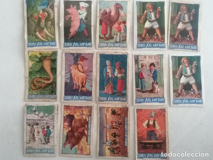 Coleccionismo cromos antiguos: 14 CROMOS SALSAFRAN - Foto 1