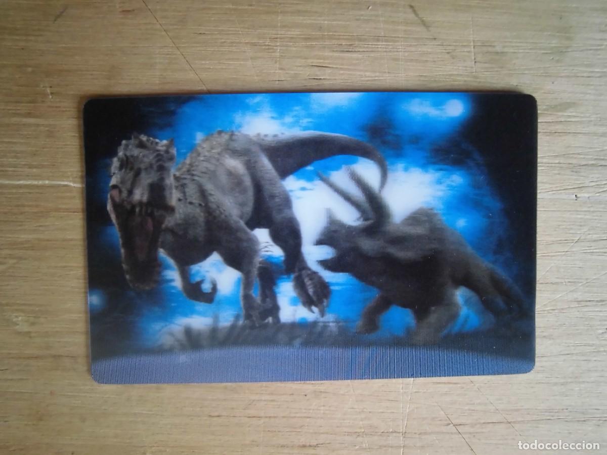 Coleccionismo cromos antiguos: CROMO JURASSIC WORLD X2 PANINI - Foto 1