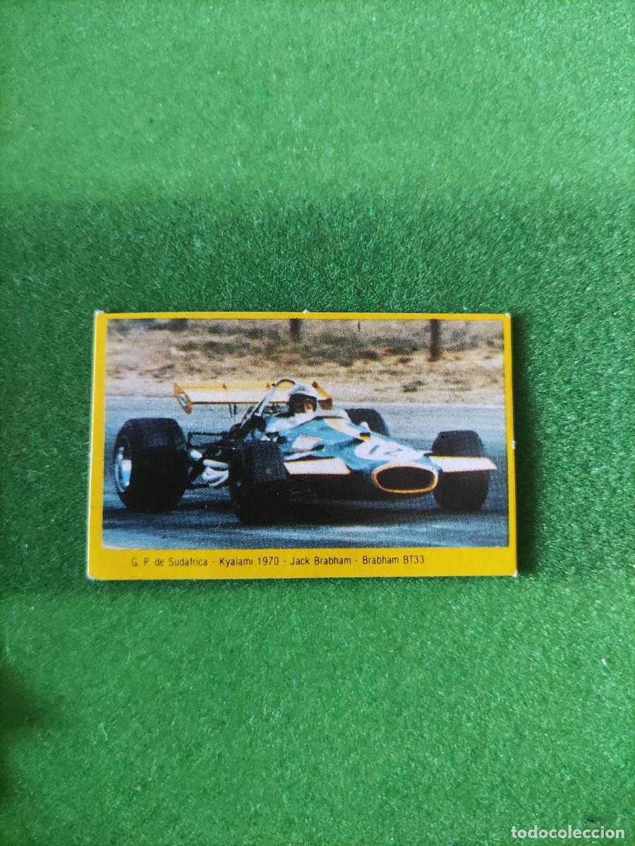 Coleccionismo cromos antiguos: Jack Brabham n&deg; 7 Gran Prix Ford Danone - Foto 1