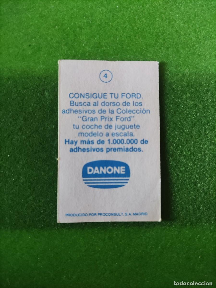 Coleccionismo cromos antiguos: Jacky n&deg; 4 Gran Prix Ford Danone - Foto 2