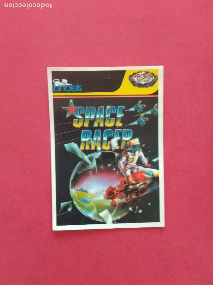 Coleccionismo cromos antiguos: SOFTWARE COLLECTION CROMO NUNCA PEGADO N&ordm; 4 SPACE RACER - Foto 1