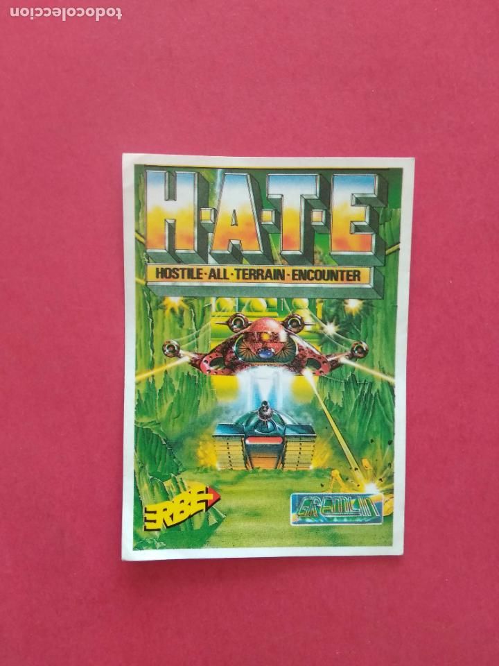 Coleccionismo cromos antiguos: SOFTWARE COLLECTION CROMO NUNCA PEGADO N&ordm; 9 HATE ERBE - Foto 1