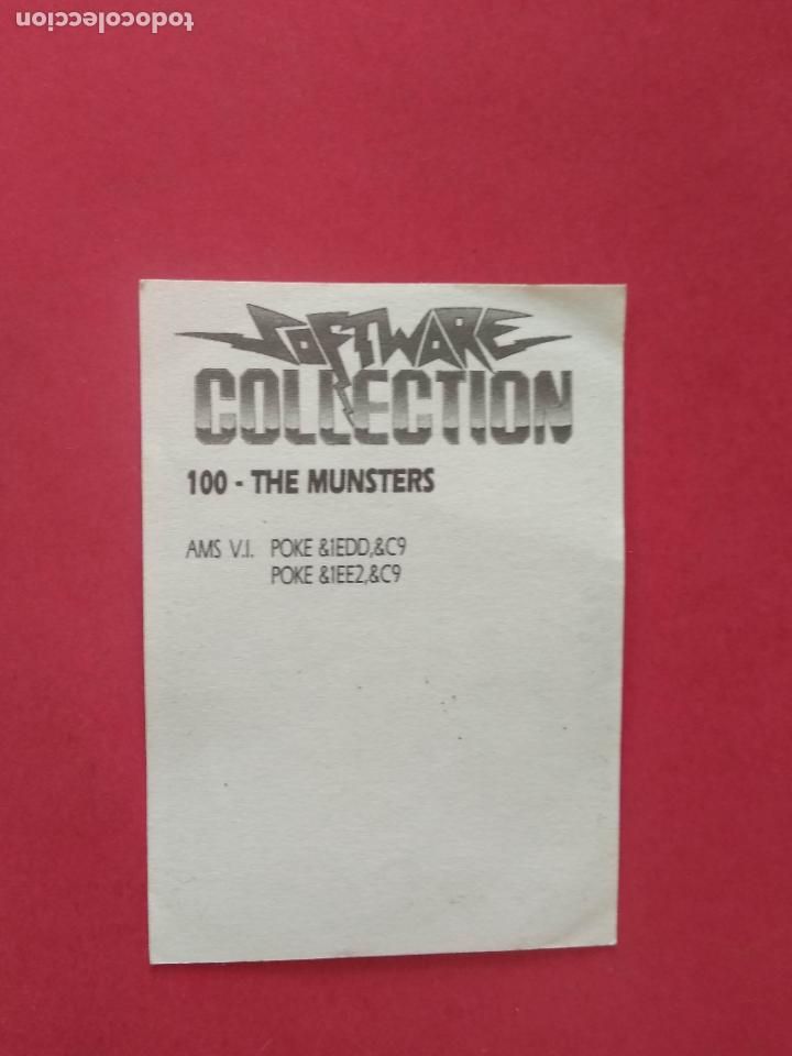 Coleccionismo cromos antiguos: SOFTWARE COLLECTION CROMO NUNCA PEGADO N&ordm; 100 THE MUNSTERS - Foto 2