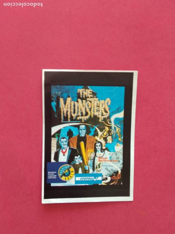 Coleccionismo cromos antiguos: SOFTWARE COLLECTION CROMO NUNCA PEGADO N&ordm; 100 THE MUNSTERS - Foto 1