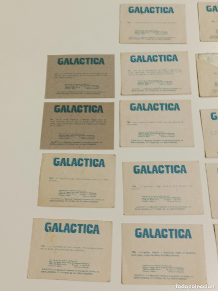 Coleccionismo cromos antiguos: 18 cromos gal&aacute;ctica 1978 - Foto 6