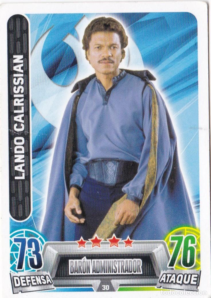 Coleccionismo cromos antiguos: CROMO 30 STAR WARS - TOPPS 2016 CARREFUR - Foto 1