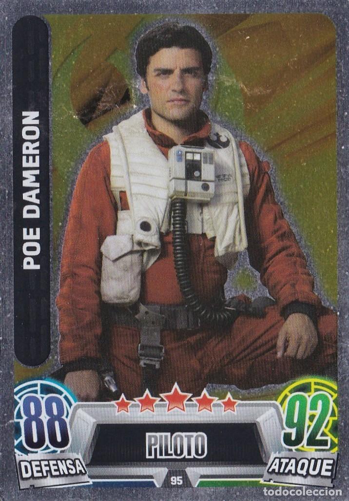 Coleccionismo cromos antiguos: CROMO 95 STAR WARS - TOPPS 2016 CARREFUR - Foto 1