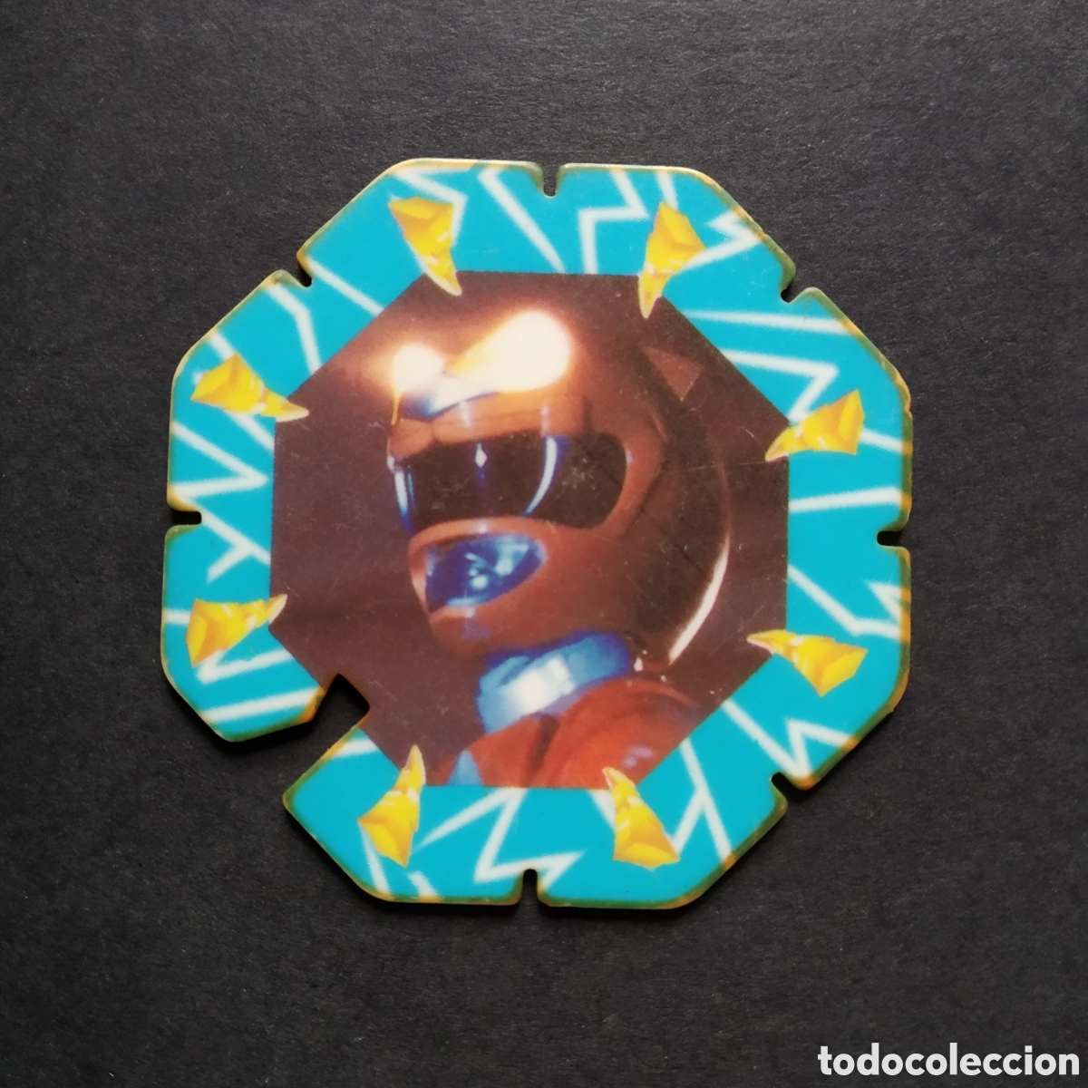 Colecionismo Cromos antigos: TAZO - N&ordm; 07 - POWER RANGERS LA PEL&Iacute;CULA - MATUTANO - A&Ntilde;O 1995 (OCTOGONAL)