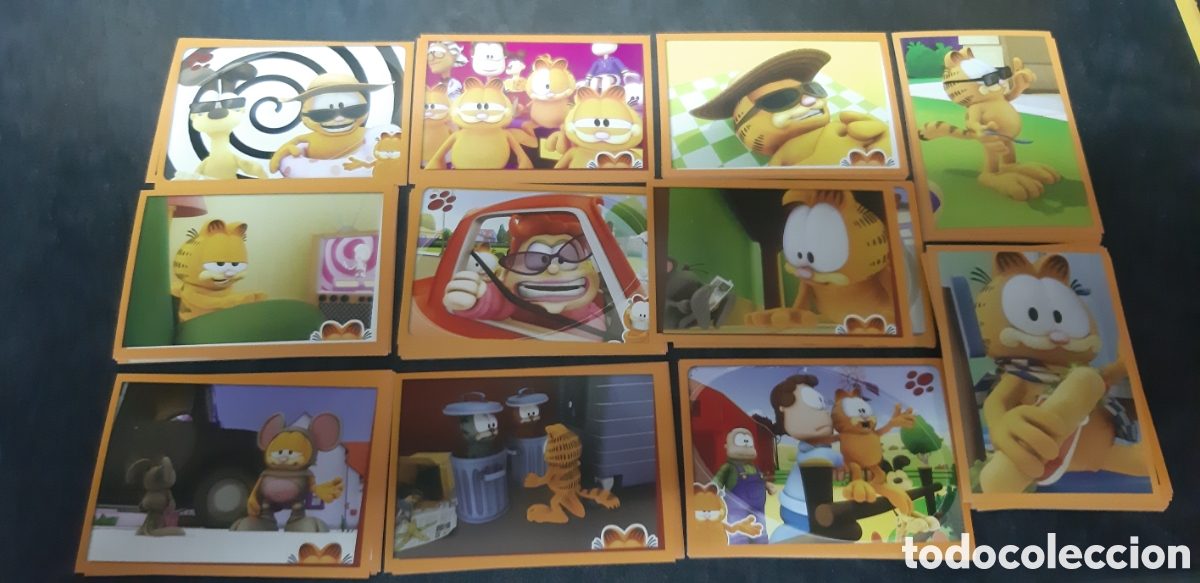 Coleccionismo cromos antiguos: LOTE DE 108 CROMOS DE GARFIELD & CIE PANINI 2011 &rdquo;SIN REPETIR&rdquo; &rdquo;TAMBIEN SUELTOS&rdquo;