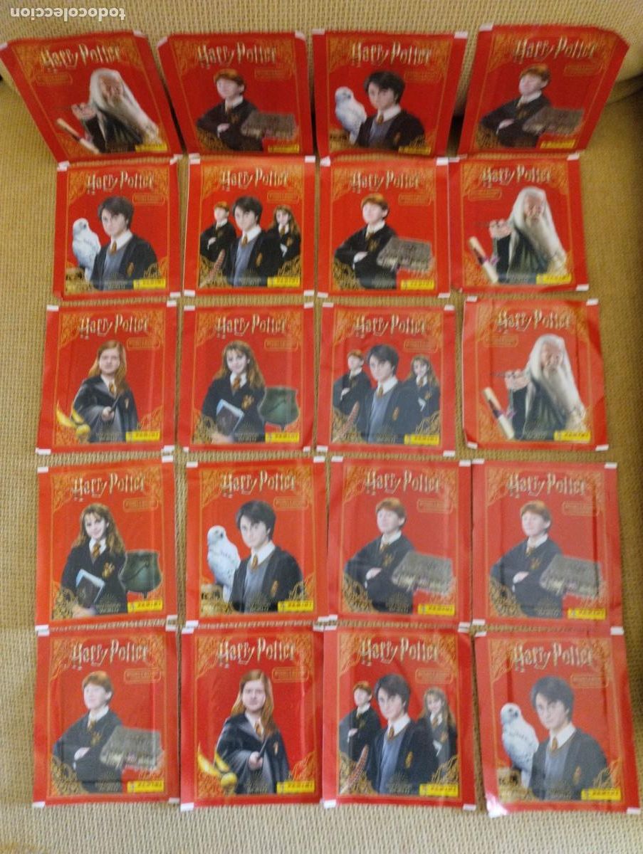 Coleccionismo cromos antiguos: Lote sobres Harry Potter. Panini - Foto 1