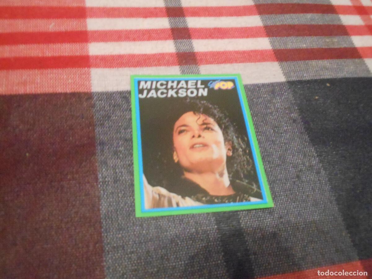 Coleccionismo cromos antiguos: MICHAEL JACKSON CROMO PEGATINA DEL SUPER POP - Foto 1
