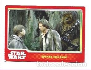 Collectable Antique Stickers: CROMO DE STAR WARS EL RETORNO DEL JEDI N &ordm; 123 TOPPS