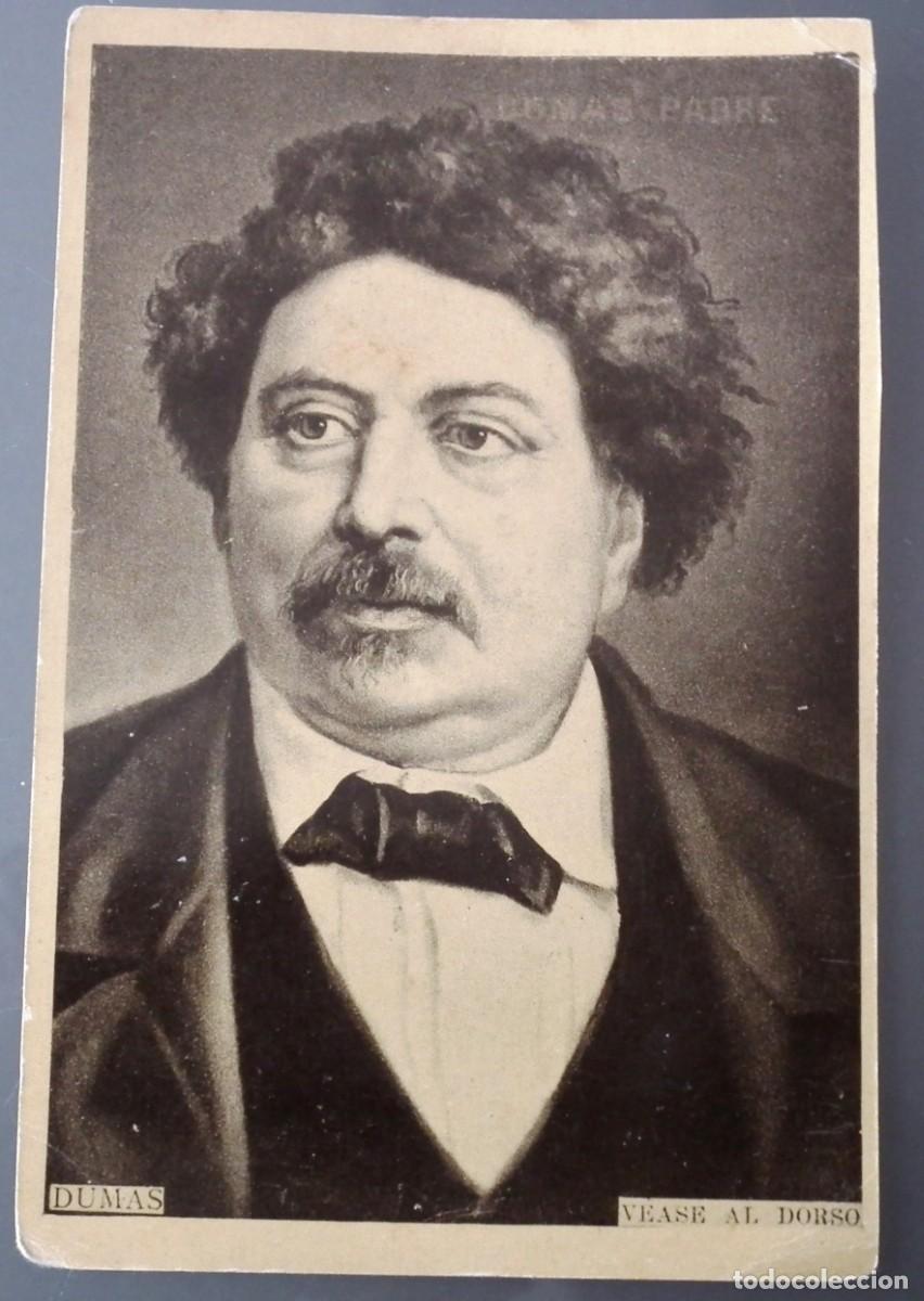 Coleccionismo Cromos antiguos: ANTIGUO CROMO ALEJANDRO DUMAS - PROPAGANDA RAP&Eacute;- NASALINA. DR. ANDREU (BARCELONA)