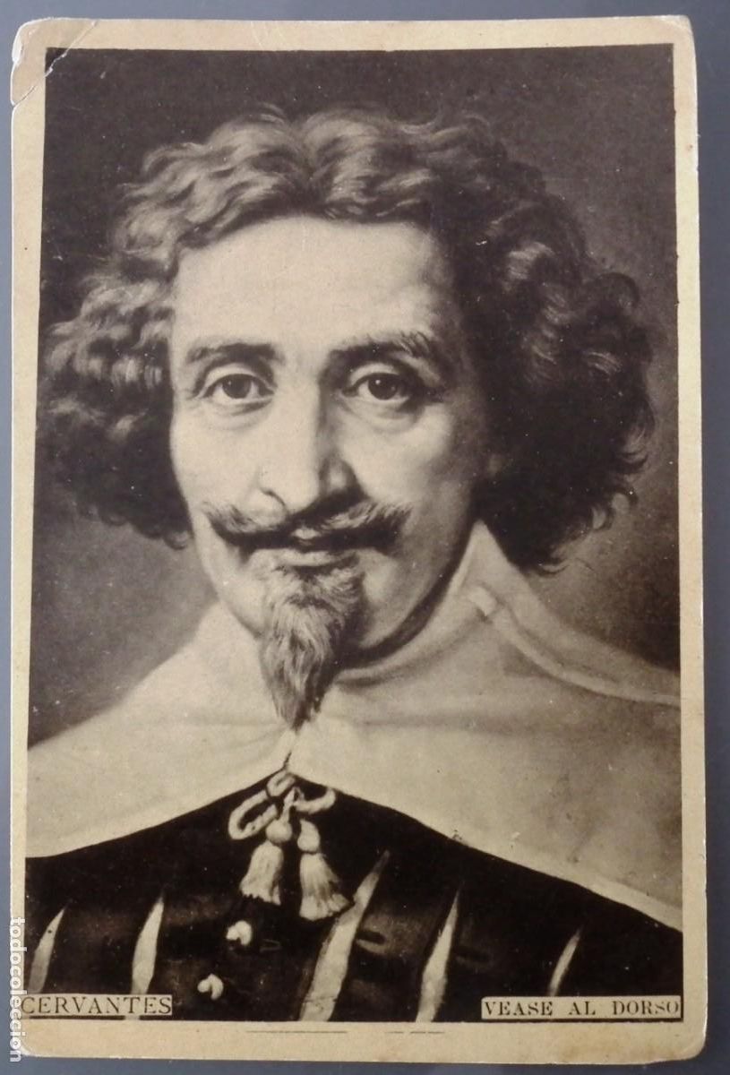 Coleccionismo cromos antiguos: ANTIGUO CROMO MIGUEL DE CERVANTES PROPAGANDA RAP&Eacute;- NASALINA. DR. ANDREU (BARCELONA)