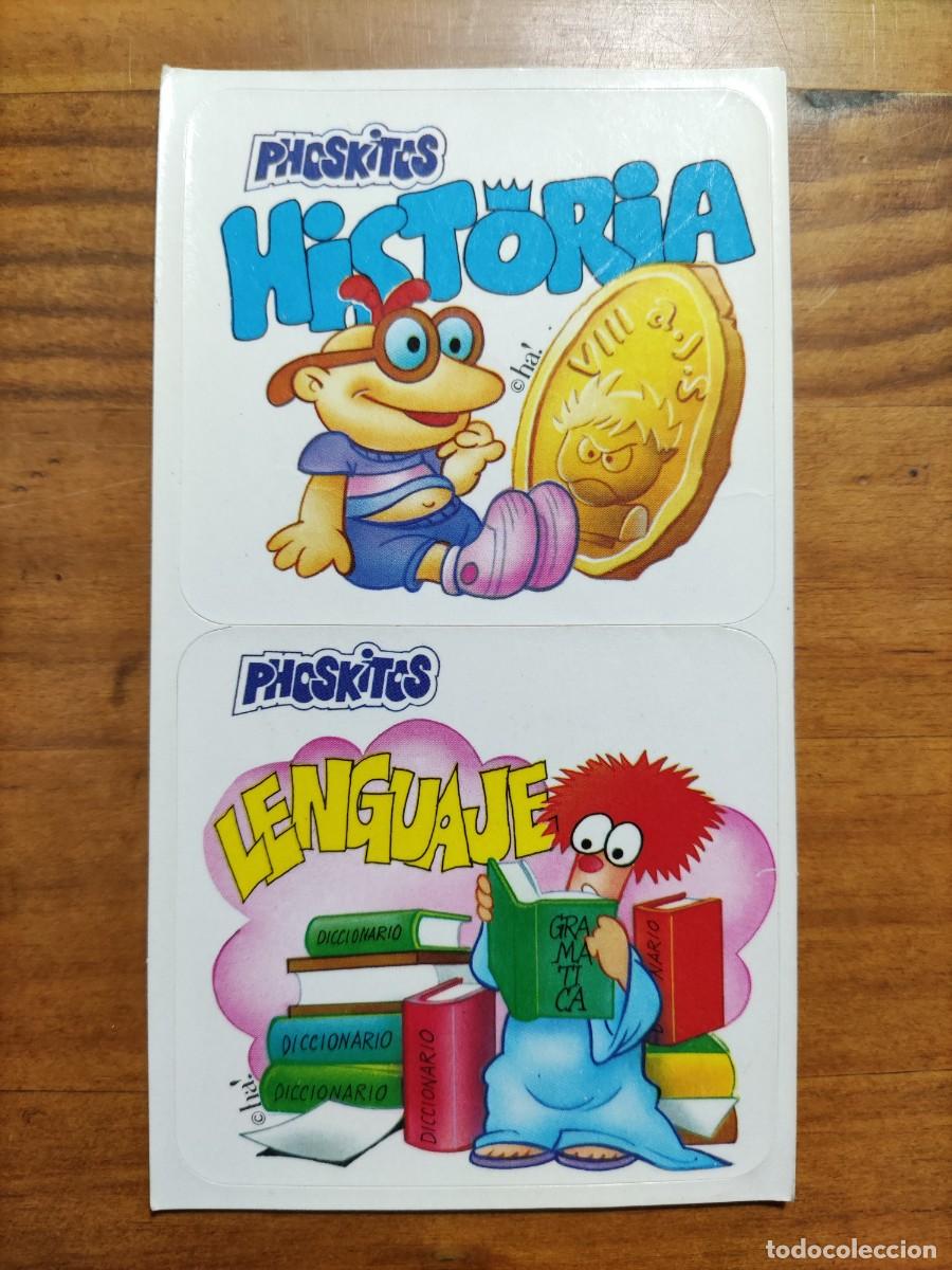 Coleccionismo Cromos antiguos: Cromo 19 / 20 Peque&ntilde;ecos (Historia y lenguaje) Phoskitos nunca pegado
