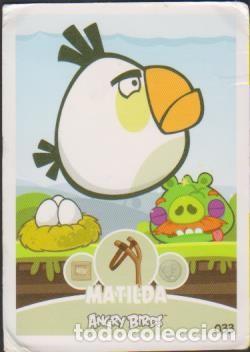 Coleccionismo cromos antiguos: cromo 33 MATILDA ANGRY BIRDS 2012 E-MAX - Foto 1