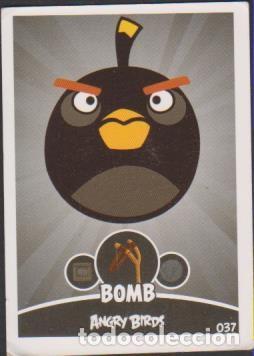 Coleccionismo cromos antiguos: cromo 37 BOMB ANGRY BIRDS 2012 E-MAX - Foto 1