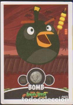 Coleccionismo cromos antiguos: cromo 43 BOMB ANGRY BIRDS 2012 E-MAX - Foto 1