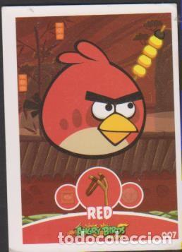 Coleccionismo cromos antiguos: cromo 43 RED ANGRY BIRDS 2012 E-MAX - Foto 1