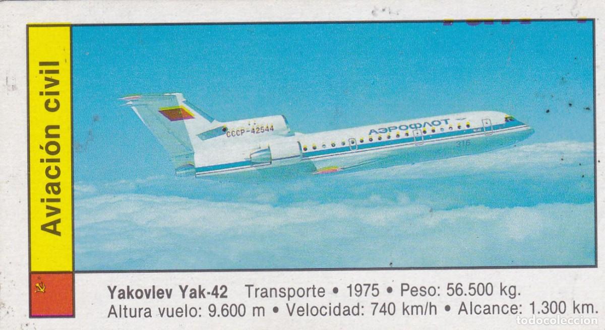 Coleccionismo cromos antiguos: CROMO 78 AVIONES (NUEVO) - Foto 1