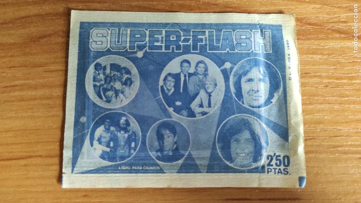 Coleccionismo cromos antiguos: Sobre sin abrir Super Flash - Foto 1