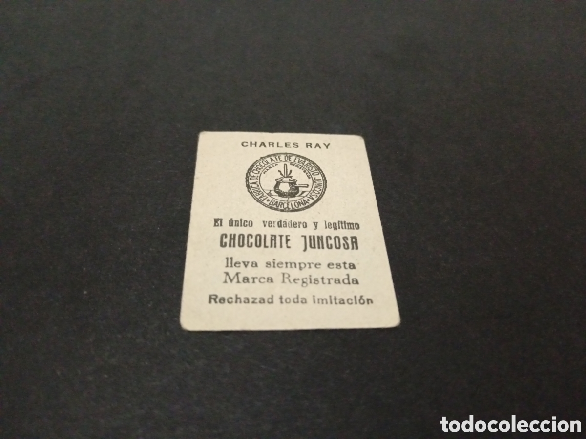 Coleccionismo cromos antiguos: CHARLES RAY CHOCOLATES JUNCOSA A&Ntilde;OS 20 - Foto 2