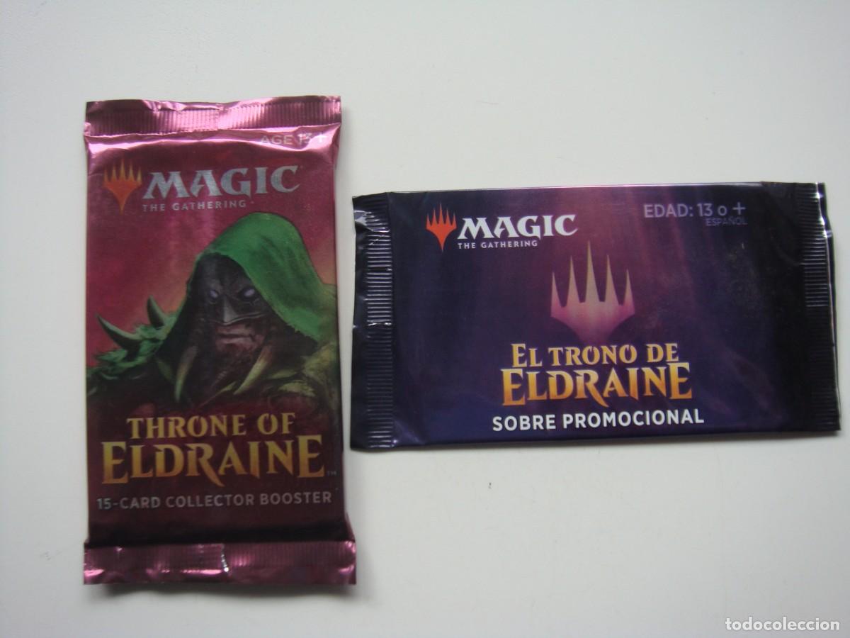 Coleccionismo cromos antiguos: 2 SOBRES NUEVOS MAGIC TRONE ON EL DRAINE - Foto 1