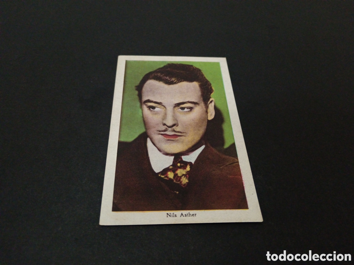 Coleccionismo cromos antiguos: NILS ASTHER N&deg; 12 CHOCOLATES REGINA A&Ntilde;OS 20
