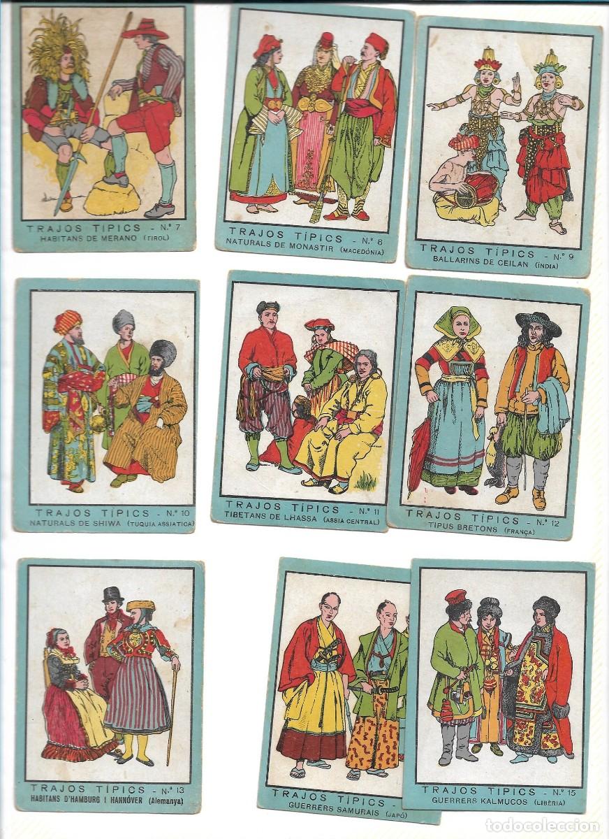 Coleccionismo cromos antiguos: TRAJES TIPICOS - COMPLETA - Foto 1