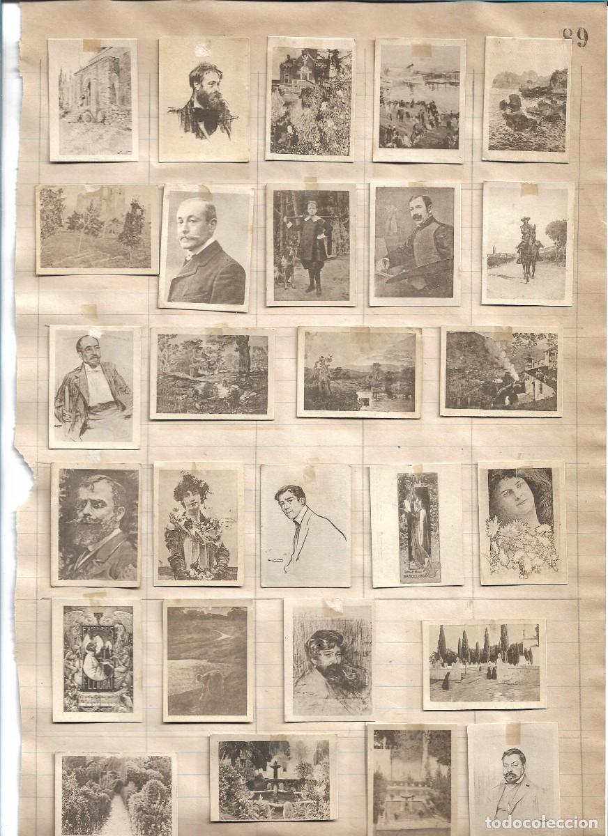 Coleccionismo cromos antiguos: FOTOTIPIAS - SERIE 30 - COMPLETA - Foto 2