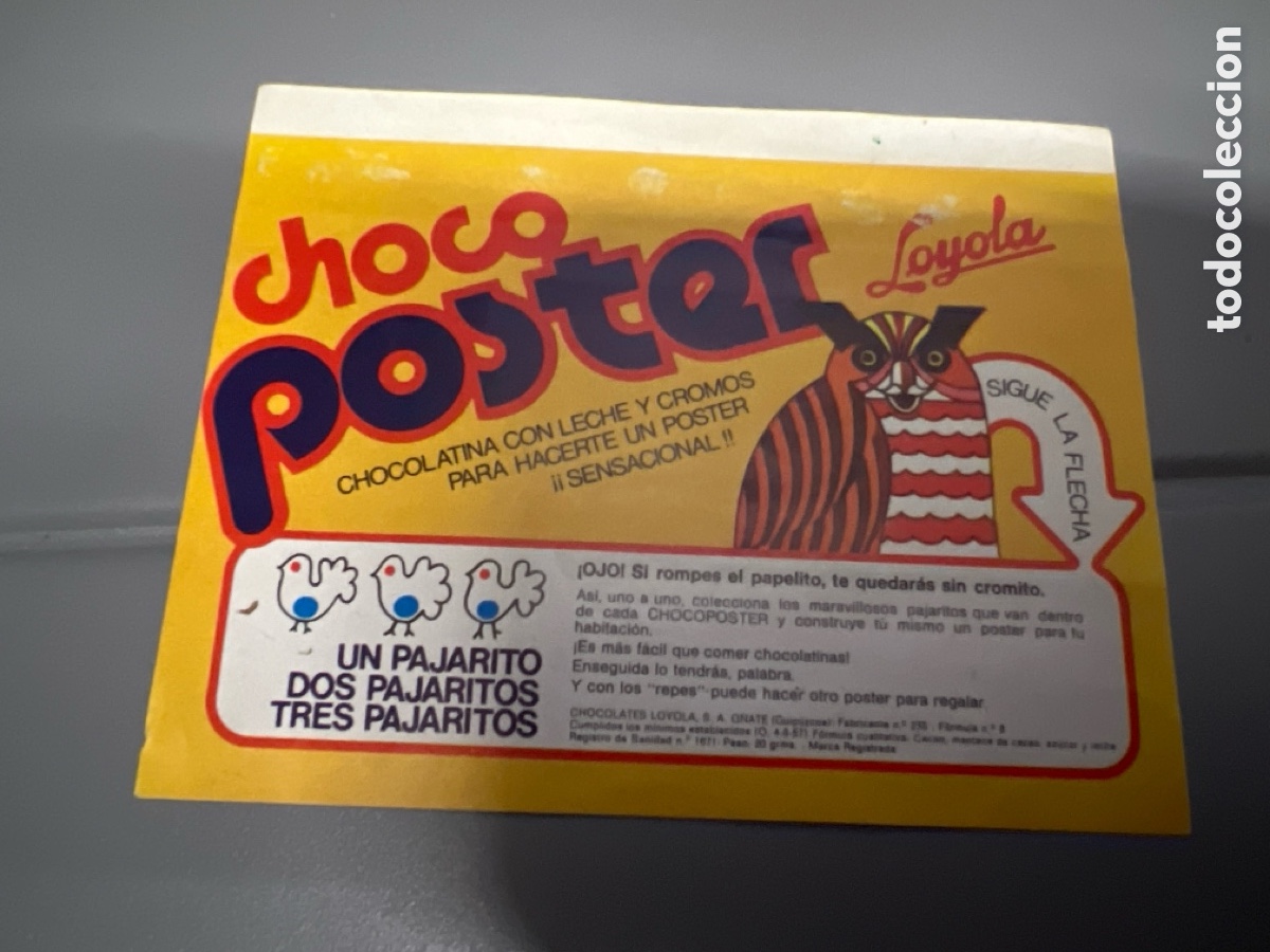 Coleccionismo cromos antiguos: T1/E2/A614. CROMO CHOCO POSTER - CHOCOLATES LOYOLA - Foto 1