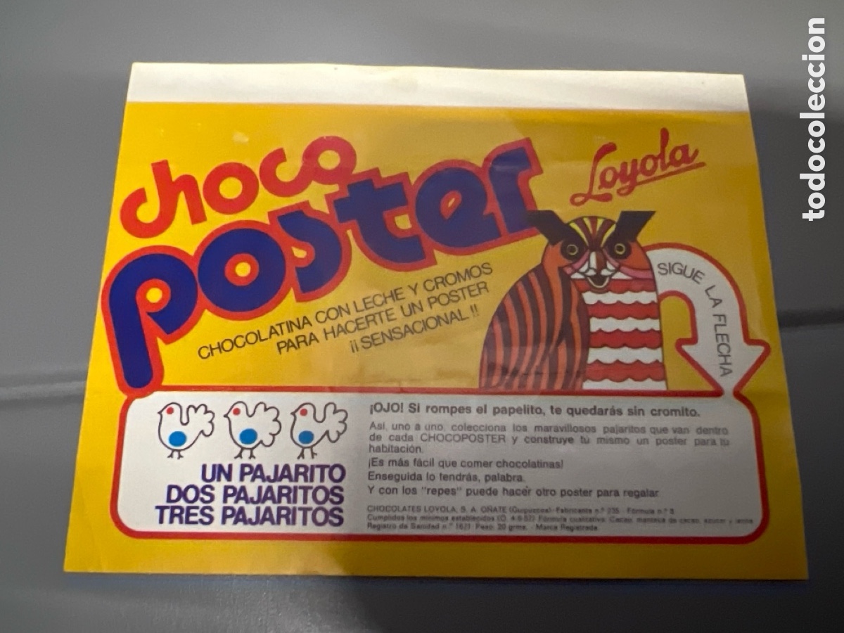 Coleccionismo cromos antiguos: T1/E2/A615. CROMO CHOCO POSTER - CHOCOLATES LOYOLA - Foto 1