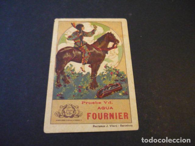 Coleccionismo cromos antiguos: LA GARRIGA BARCELONA AGUA FOURNIER ANTIGUO CROMO PUBLICITARIO