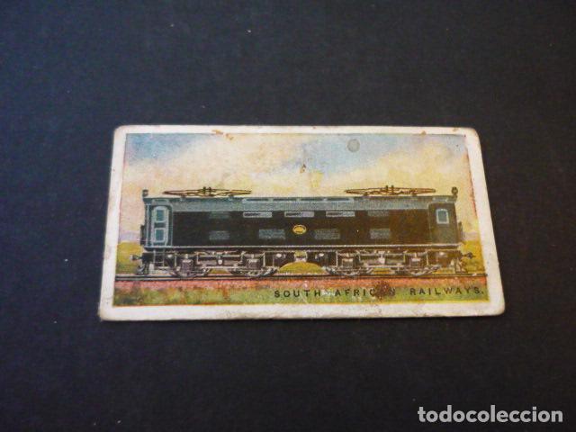 Sammeln alte Sammelbilder: MAQUINA DE TREN INGLESA CROMO