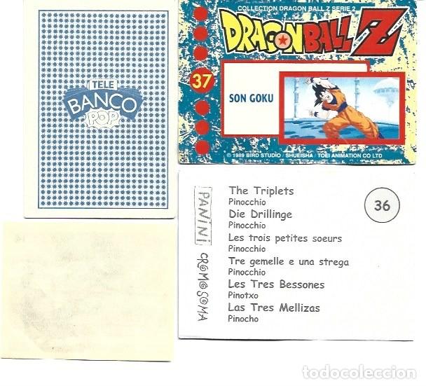 Coleccionismo cromos antiguos: CINCO CROMOS DE VARIOS SIN ESTUVO PEGADA - Foto 2