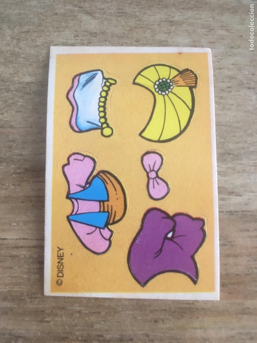 Coleccionismo Cromos antiguos: vestidonald vestidonald's los vestidos de donald y sus amigos panrico cromo nunca pegado