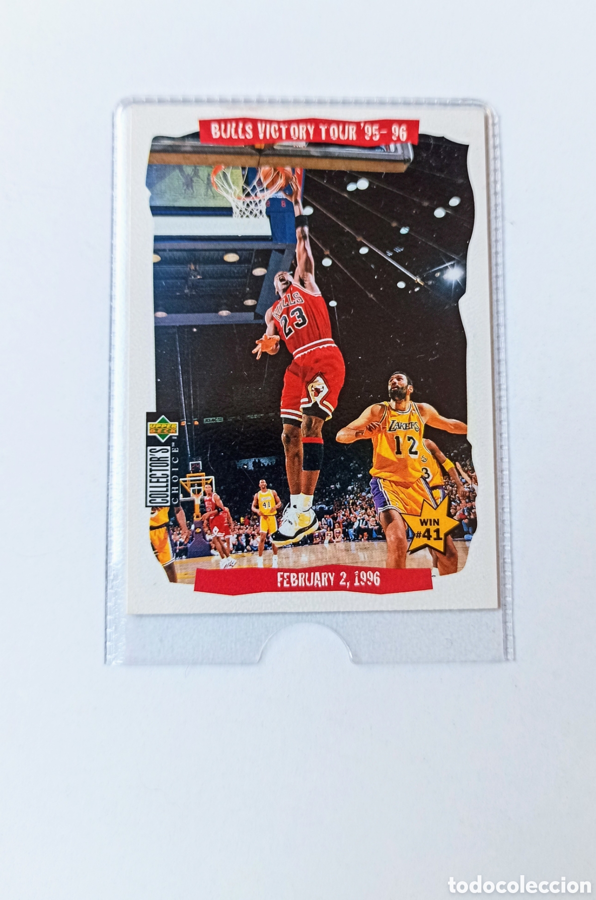Coleccionismo cromos antiguos: CARTA MICHAEL JORDAN 1995-96 NBA 25 UPPER DECK - Foto 1