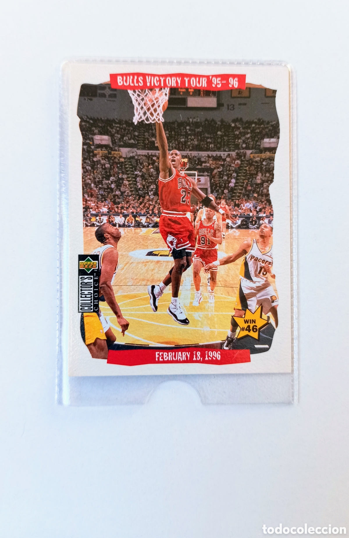 Coleccionismo cromos antiguos: MICHAEL JORDAN 1995-96 NBA 26 UPPER DECK - Foto 1