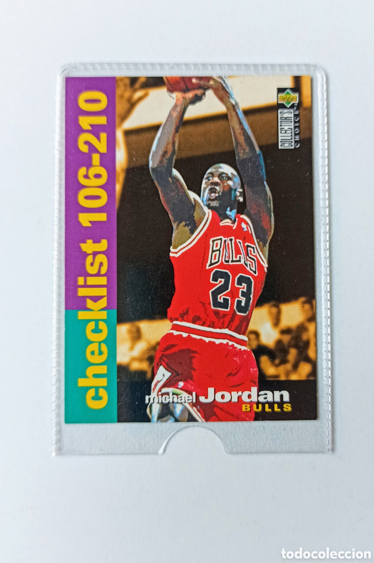 Coleccionismo cromos antiguos: CARTA MICHAEL JORDAN 1995 NBA 210 UPPER DECK - Foto 1