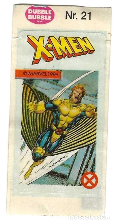 Coleccionismo cromos antiguos: CHICLE -- DUBBLE BUBBLE -- X-MEN N&ordm; 21 - Foto 1