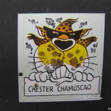 Coleccionismo Cromos antiguos: CROMO - CHESTER - CHAMUSCAO - CHEETOS - MATUTANO - AÑOS 90.