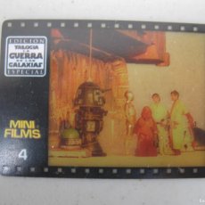 Coleccionismo Cromos antiguos: CROMO - LA GUERRA DE LAS GALAXIAS - MINI FILMS Nº 4 - MATUTANO - AÑO 1997.