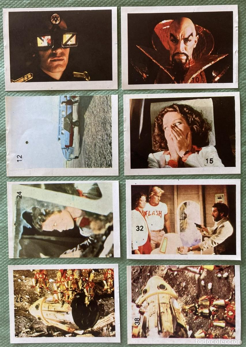 Coleccionismo cromos antiguos: FLASH GORDON (1981) REYAUCA - LOTE 40 CROMOS - Foto 3