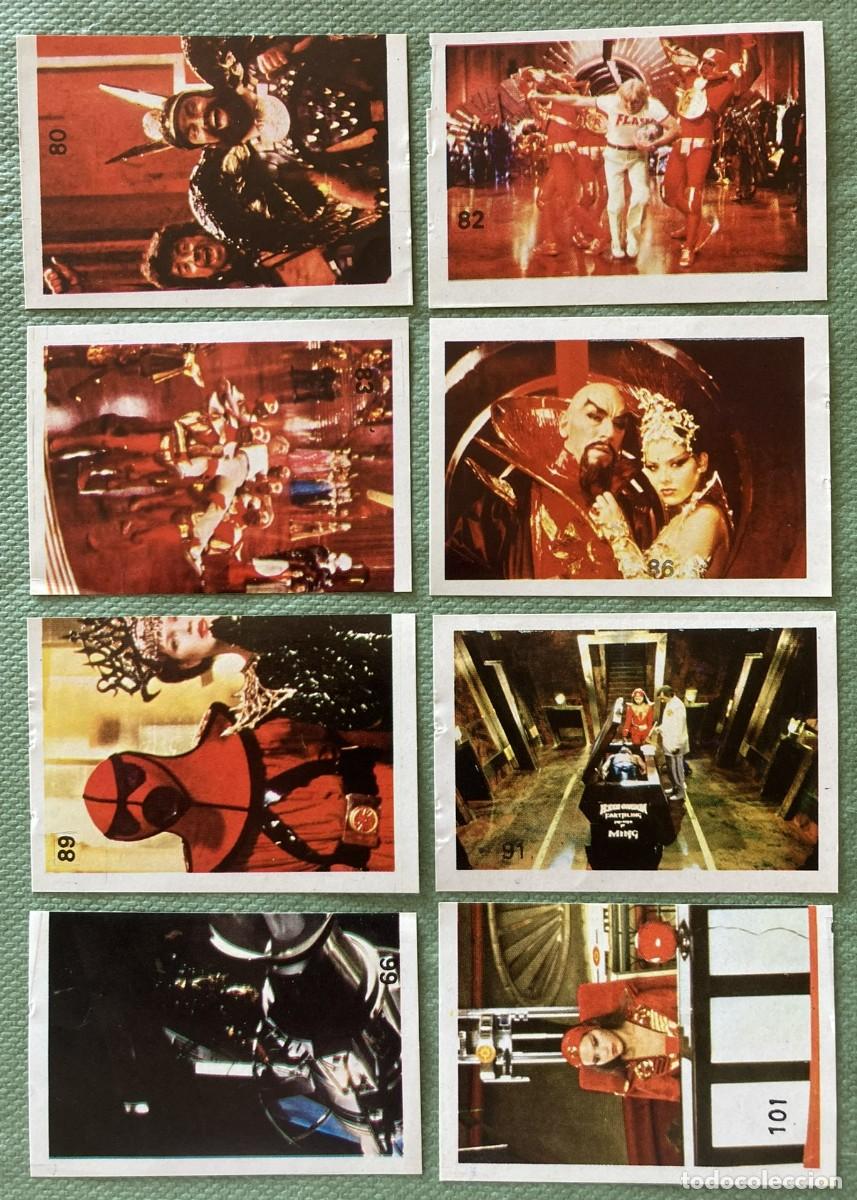 Coleccionismo cromos antiguos: FLASH GORDON (1981) REYAUCA - LOTE 40 CROMOS - Foto 5