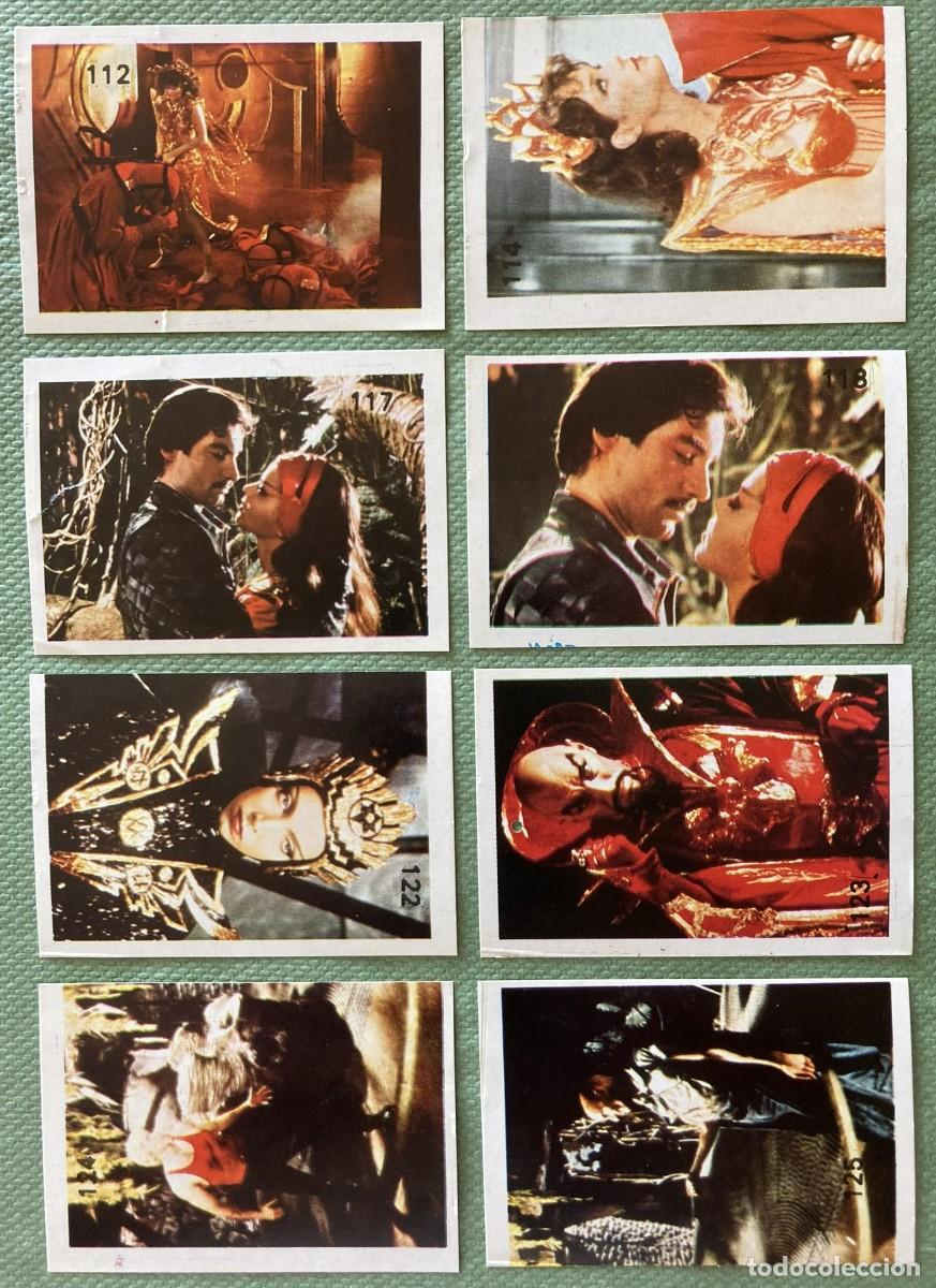 Coleccionismo cromos antiguos: FLASH GORDON (1981) REYAUCA - LOTE 40 CROMOS - Foto 6
