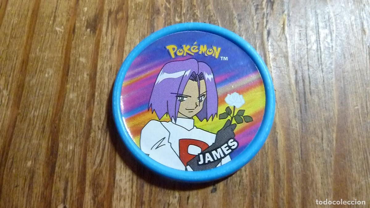 Coleccionismo cromos antiguos: Master Tazo Pokemon Matutano 2000. James - Foto 1