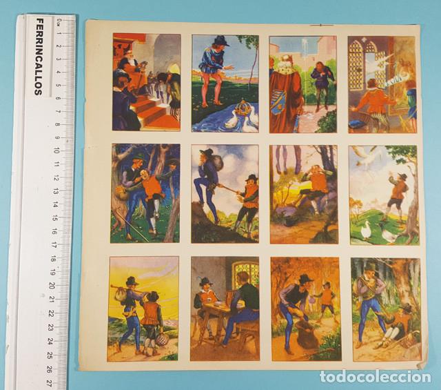 Collezionismo Figurine antiche: HOJA PLANCHA 12 CROMOS DE LOS DOS COMPA&Ntilde;EROS DE VIAJE, SIN CORTAR COMPLETA Y SIN PUBLICIDAD