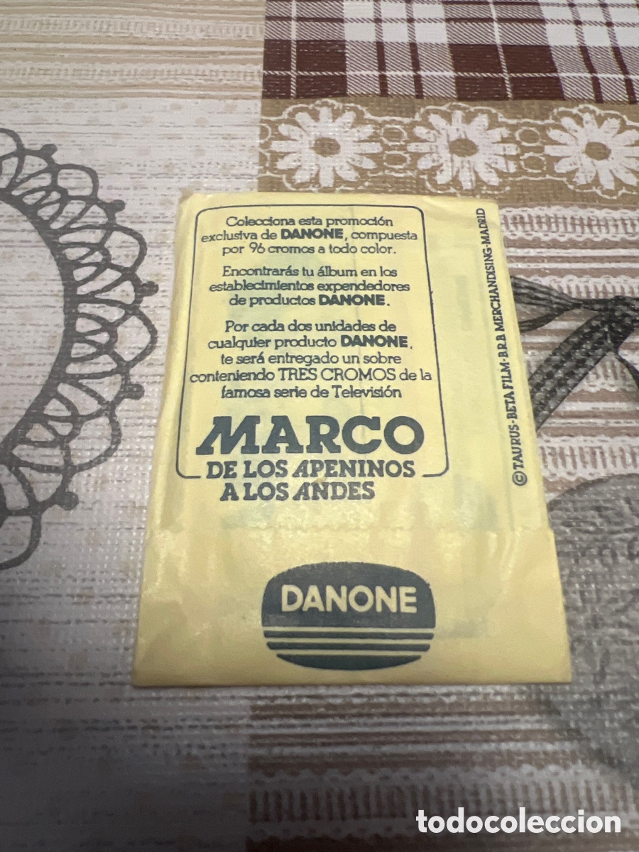 Coleccionismo cromos antiguos: Danone sobre Marco 2 parte - Foto 2
