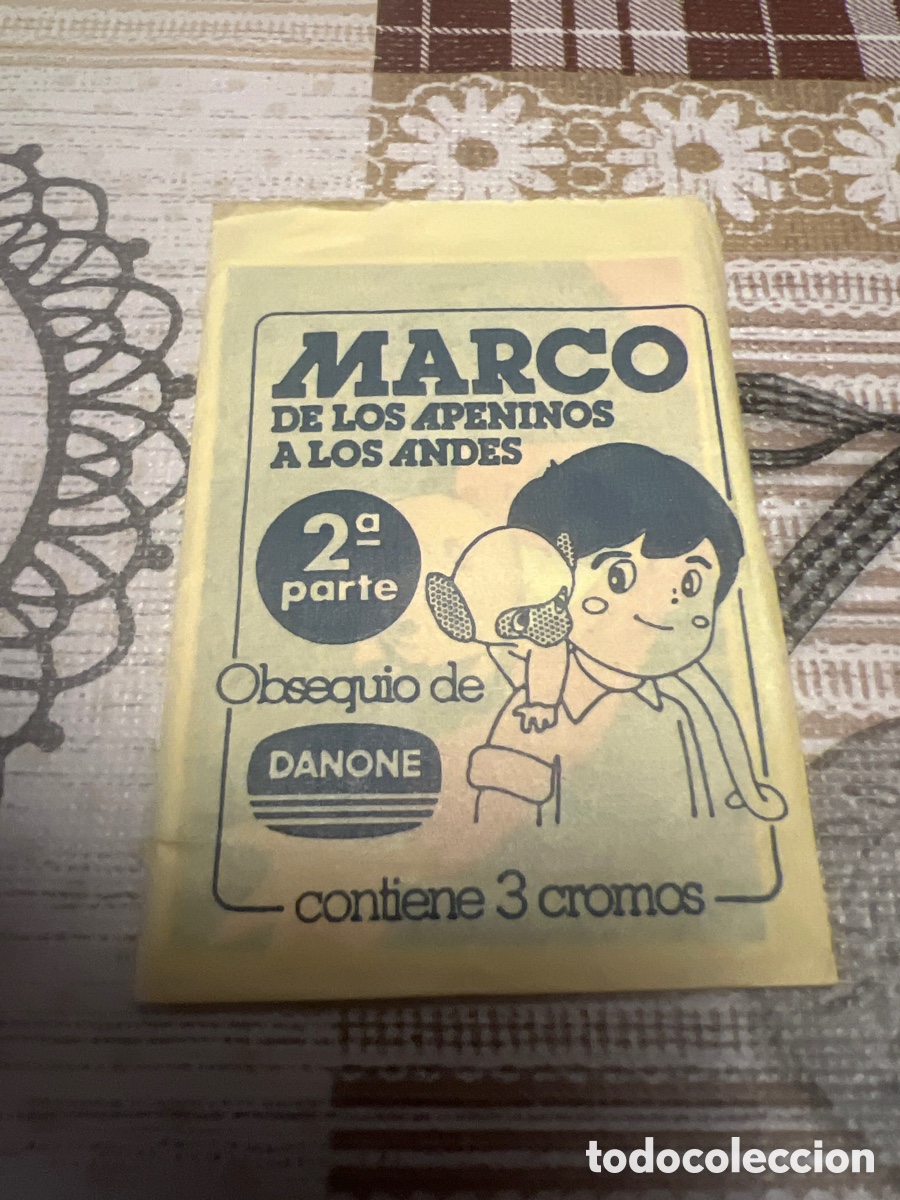 Coleccionismo cromos antiguos: Danone sobre Marco 2 parte - Foto 1
