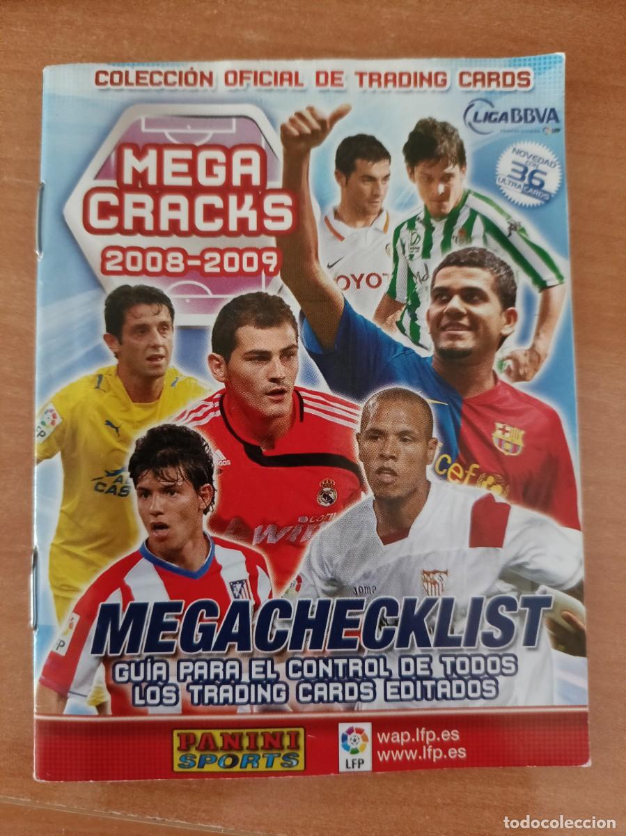 Coleccionismo cromos antiguos: megacracks check list 08 09 - Foto 1